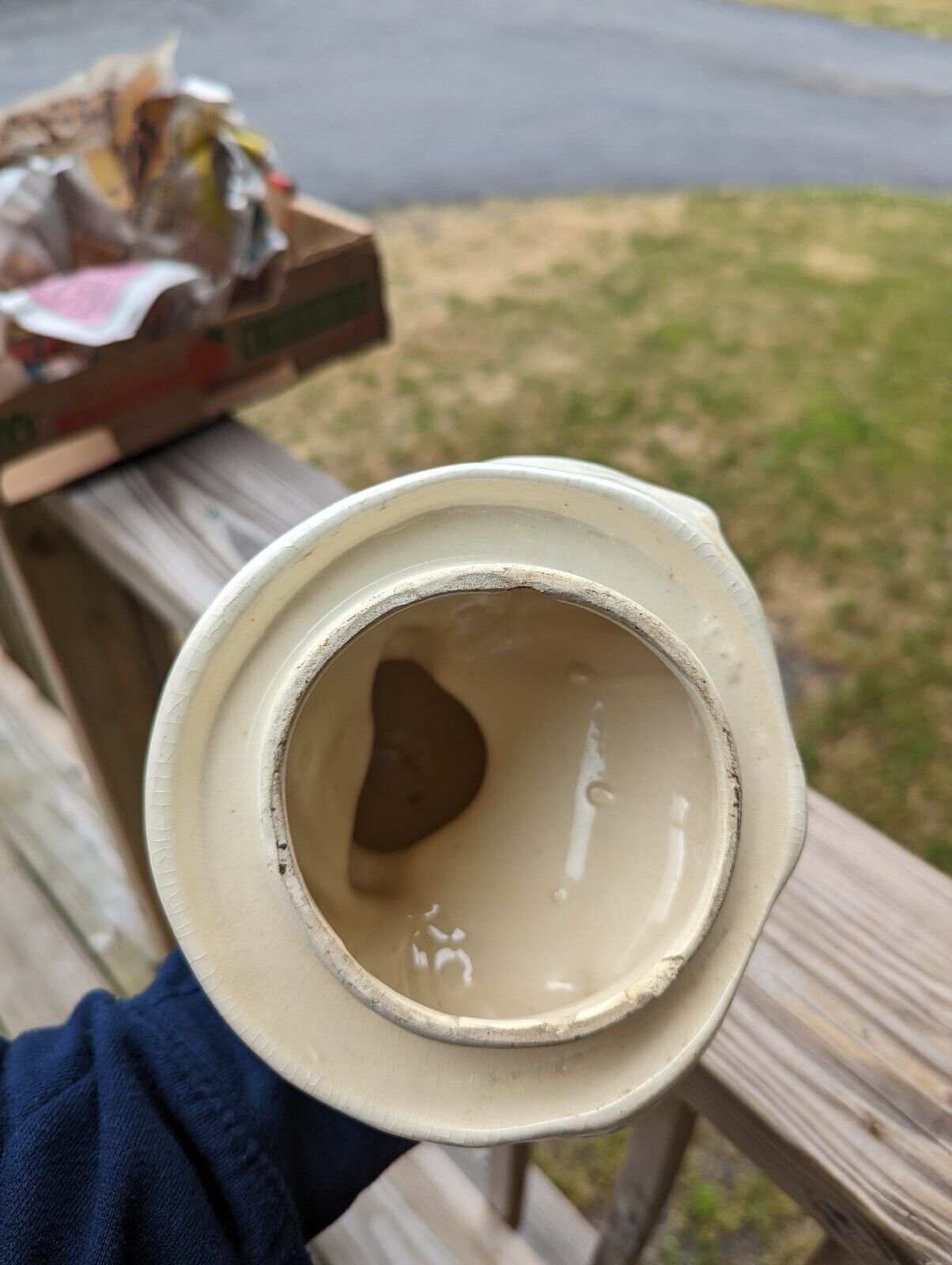 Antique Dutch Girl Cookie Jar