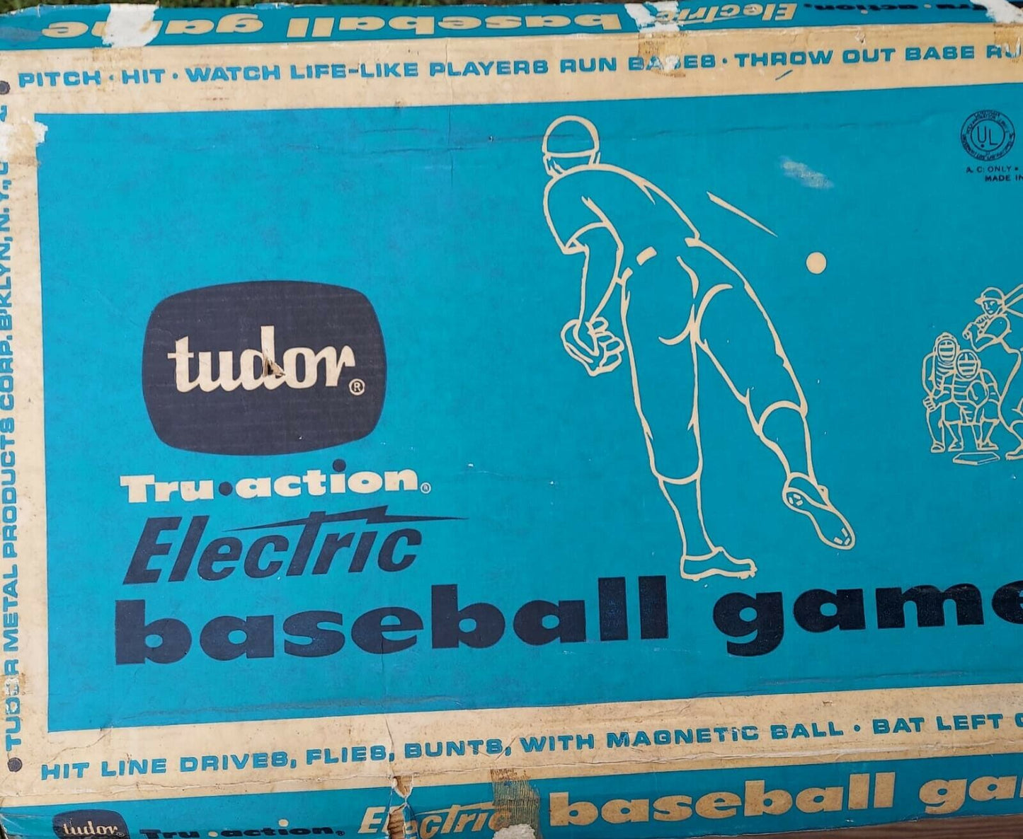 Vintage Tudor 1960s Electric Baseball Game