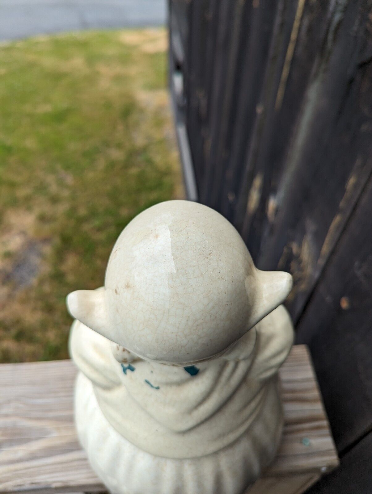 Antique Dutch Girl Cookie Jar