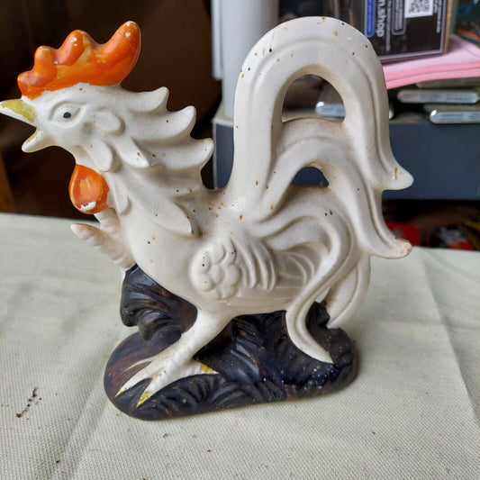 Vintage Ceramic Rooster Marked 1337 Made In Japan