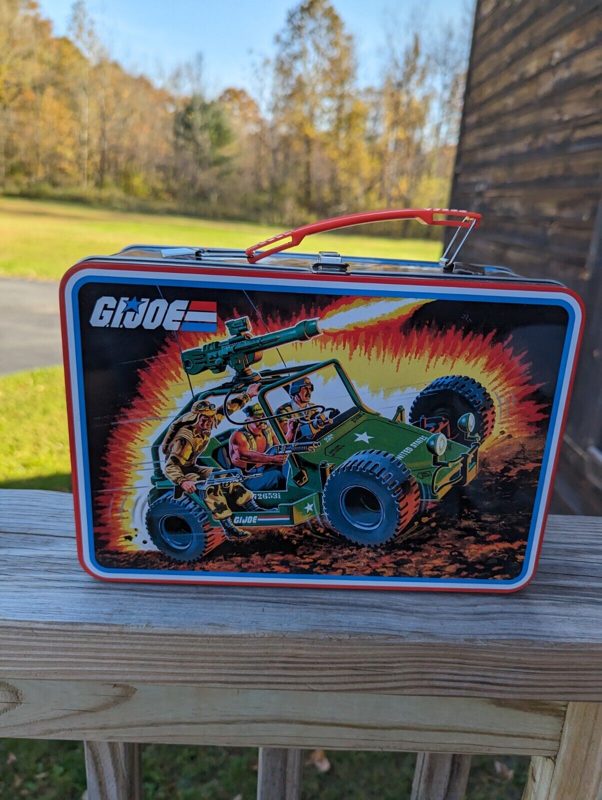 Funko 2020 Collector's Edition Transformers / G.I. Joe Metal Tin Lunch Box Only