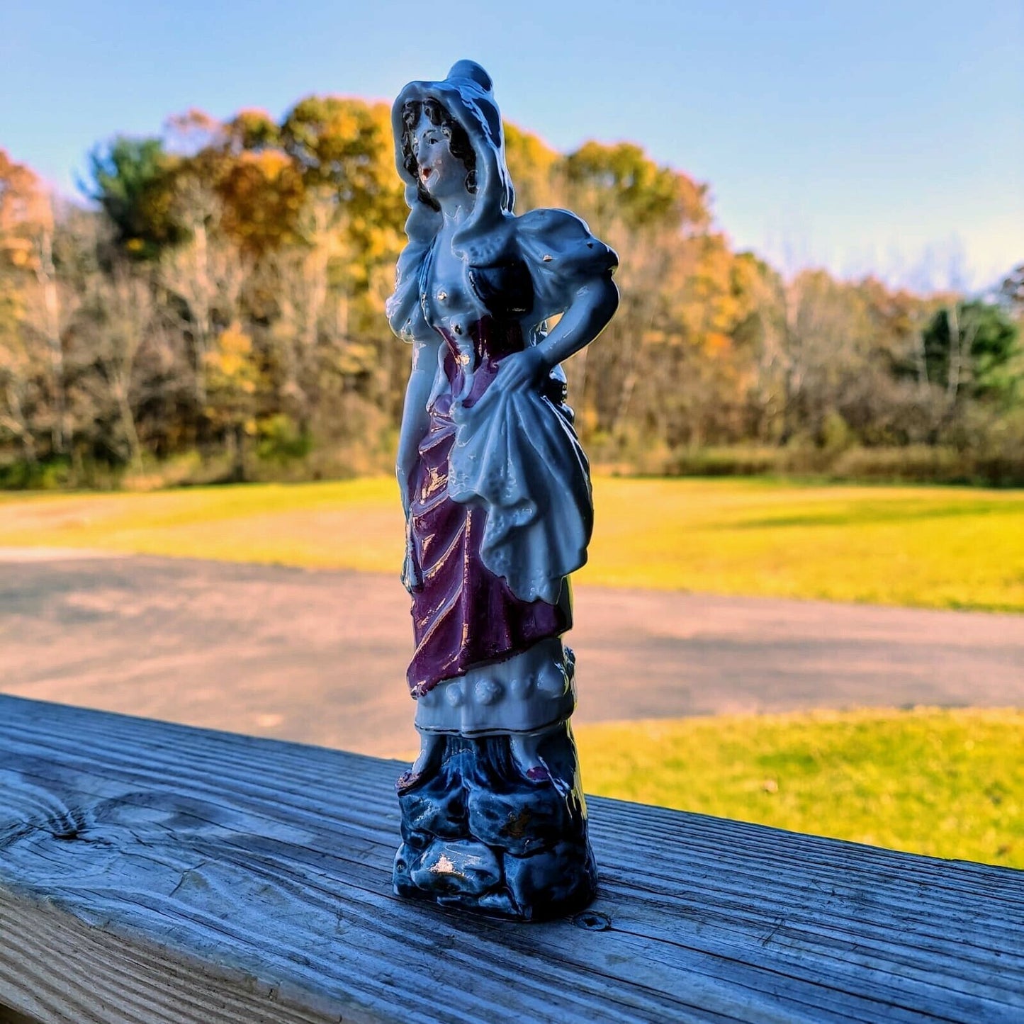 Vintage Victorian Lady Porcelain Figurine