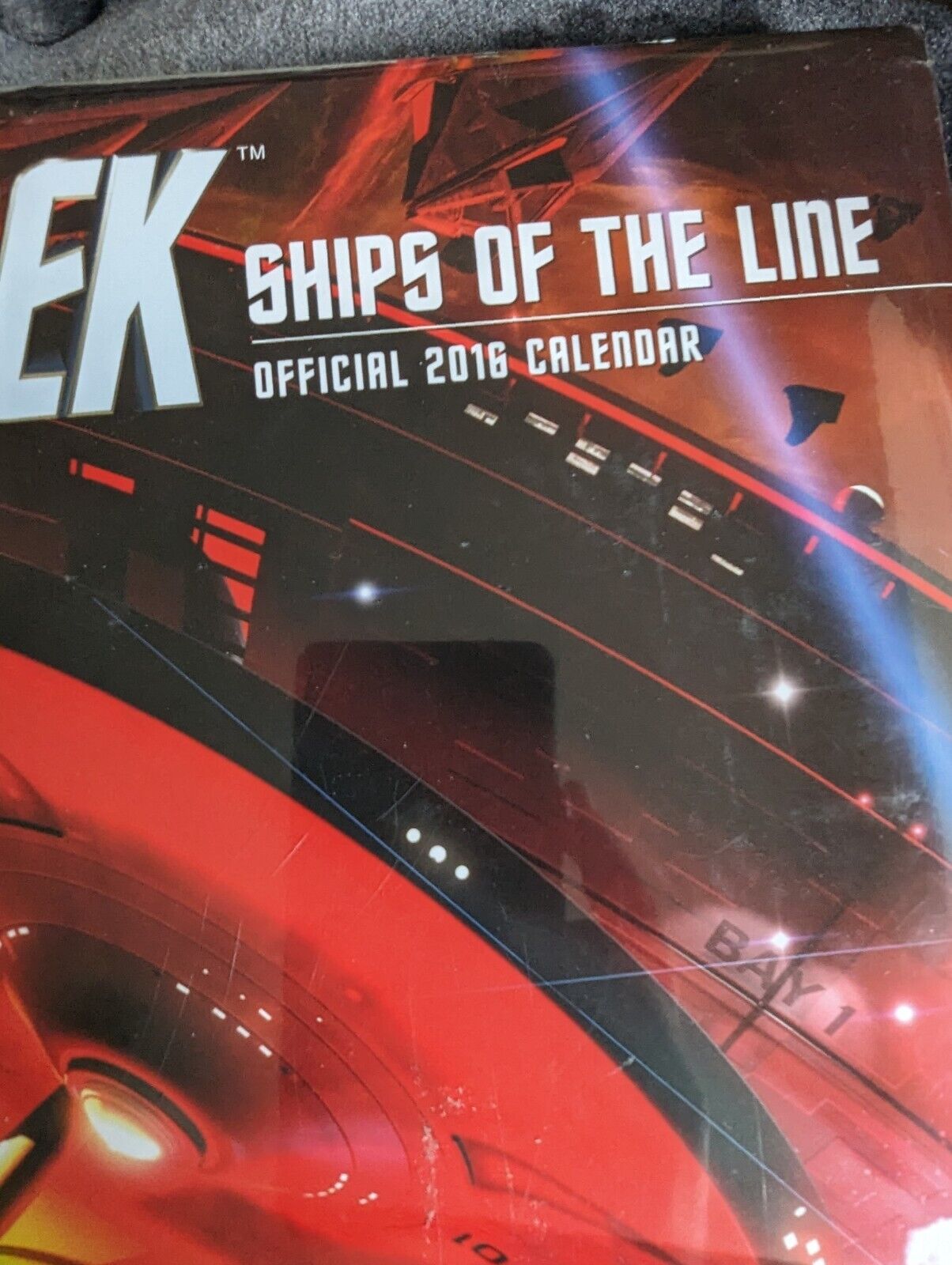 Danilo Star Trek Ships Of The Line Official 2016 Calendar New Sealed