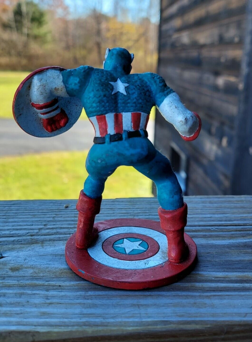 Vintage 1991 Captain America Action Figure