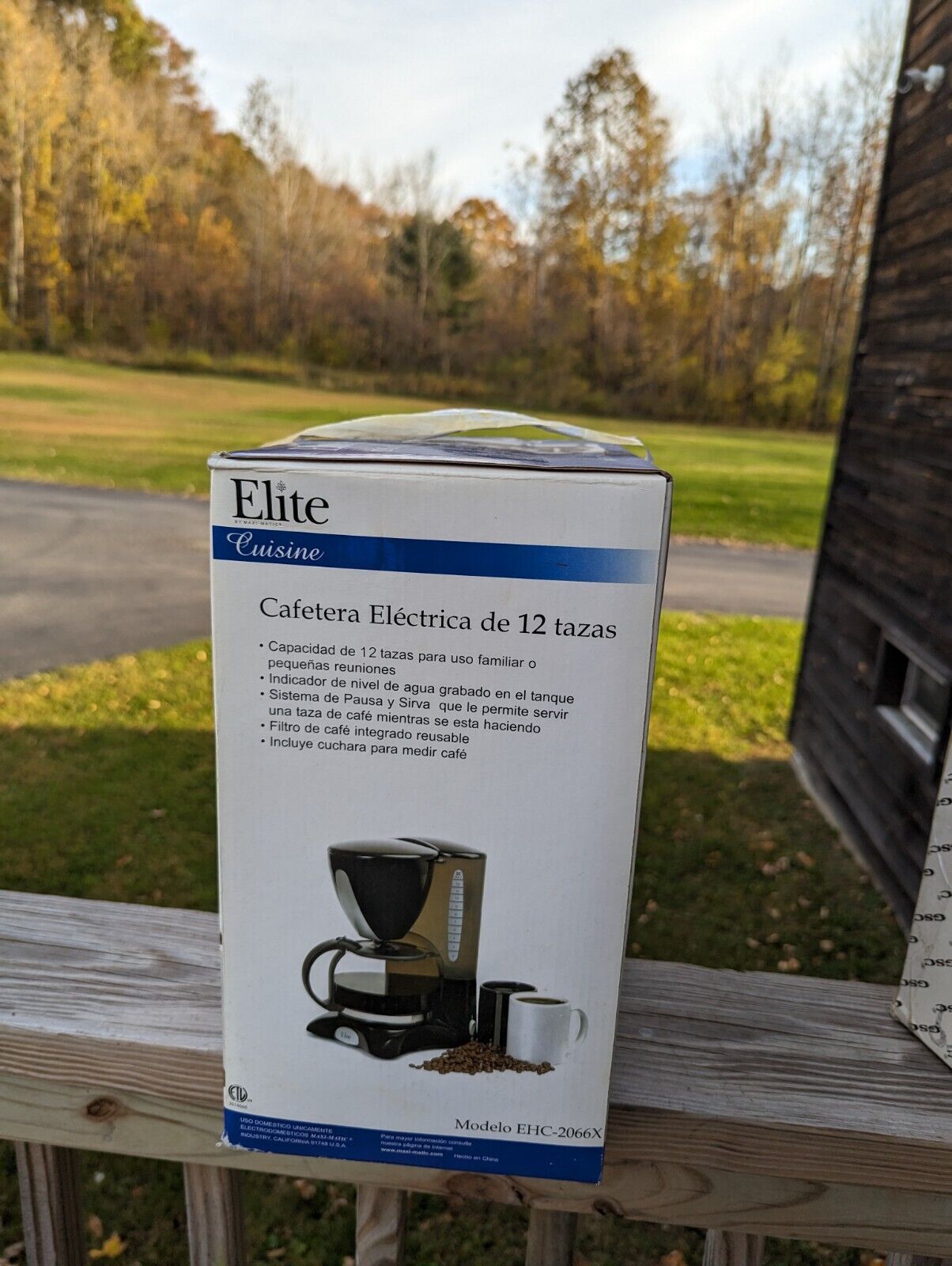 NIB Elite 12 CUP Coffee maker