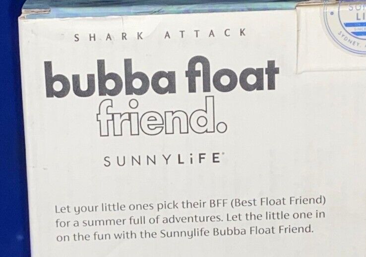 Shark Attack Sunny Life Bubba Float Friend