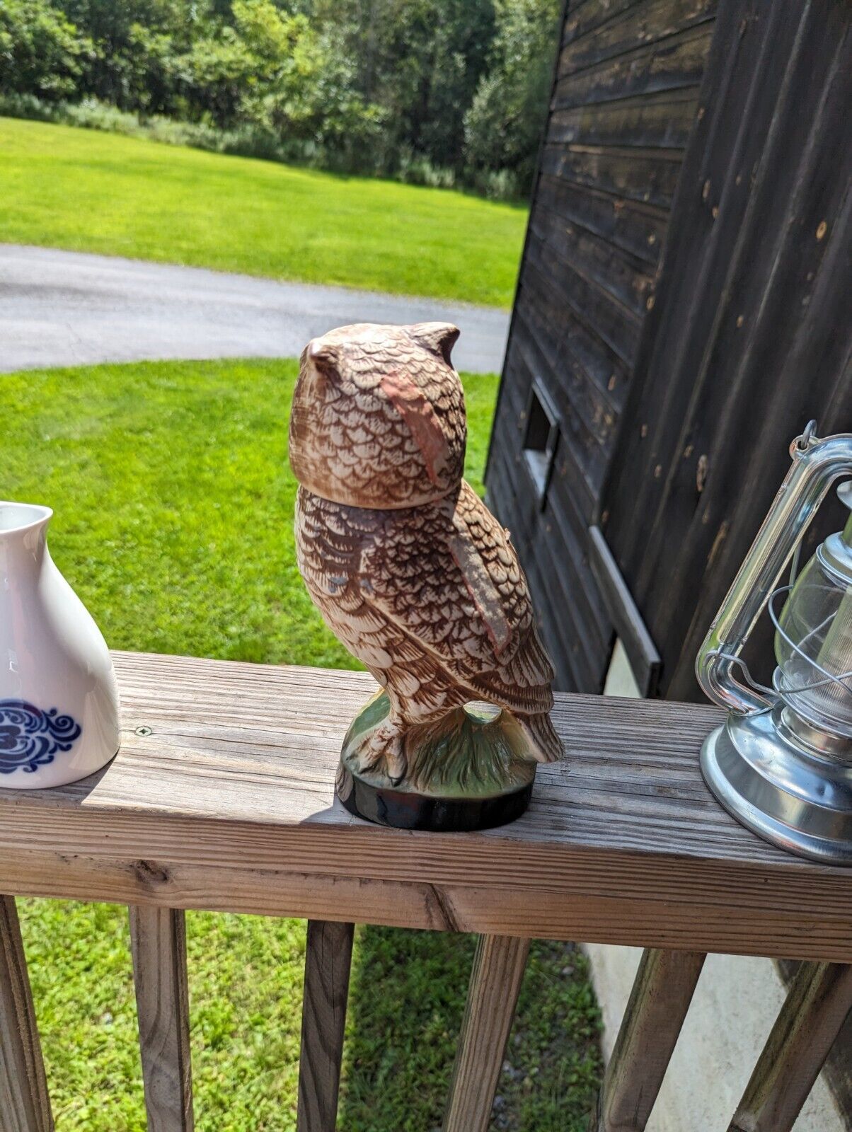 Creation of James B. Beam Owl Decanter - Jim Beam. Collectors Item.