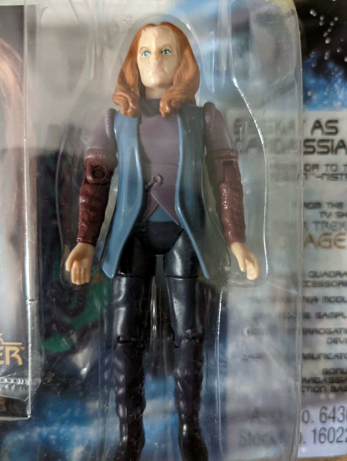 Star Trek Series 4 Seska as Cardassian Playmates Action Figure