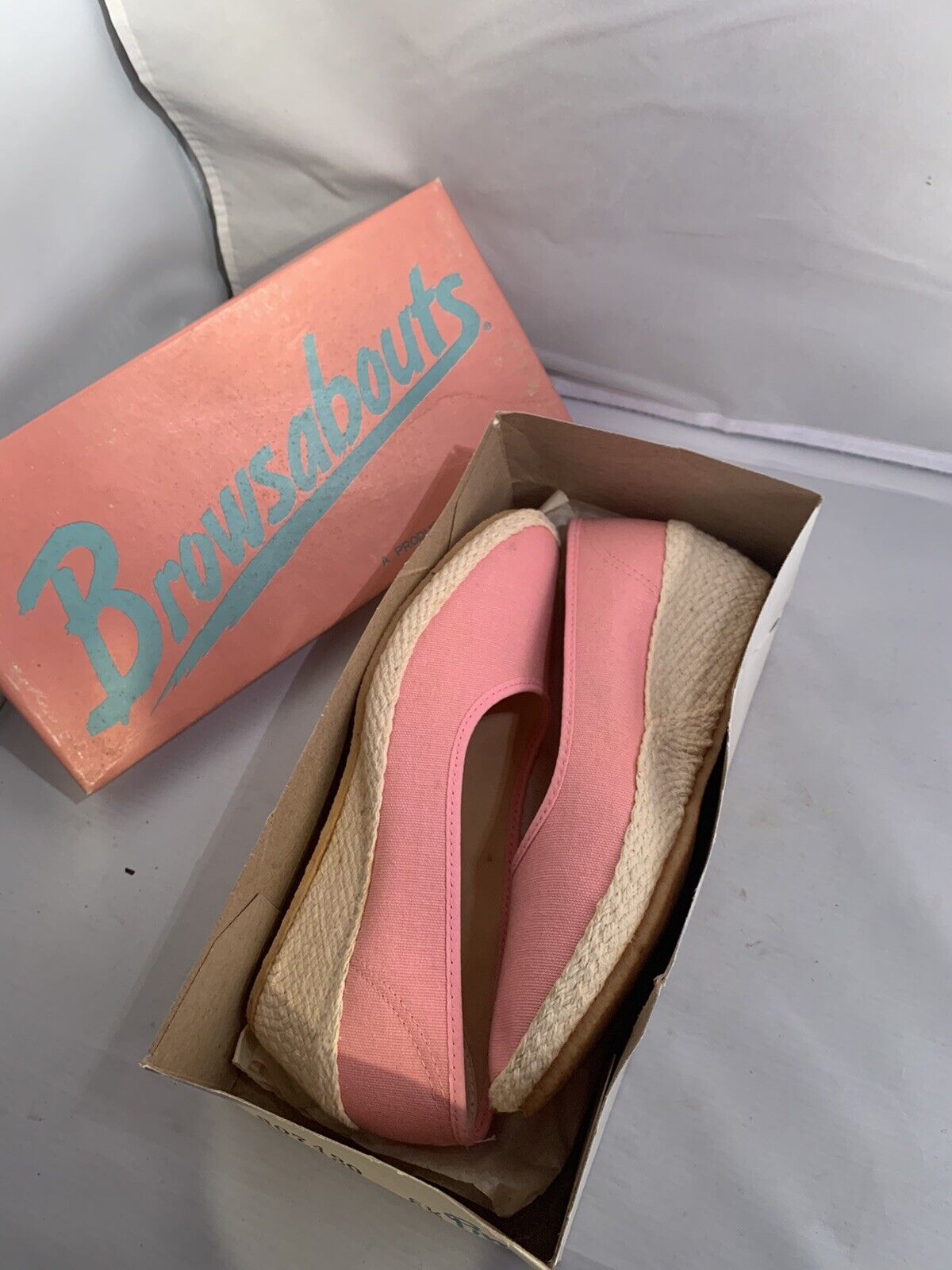 Browsabouts Pink Womens Wedge Heels 8.5