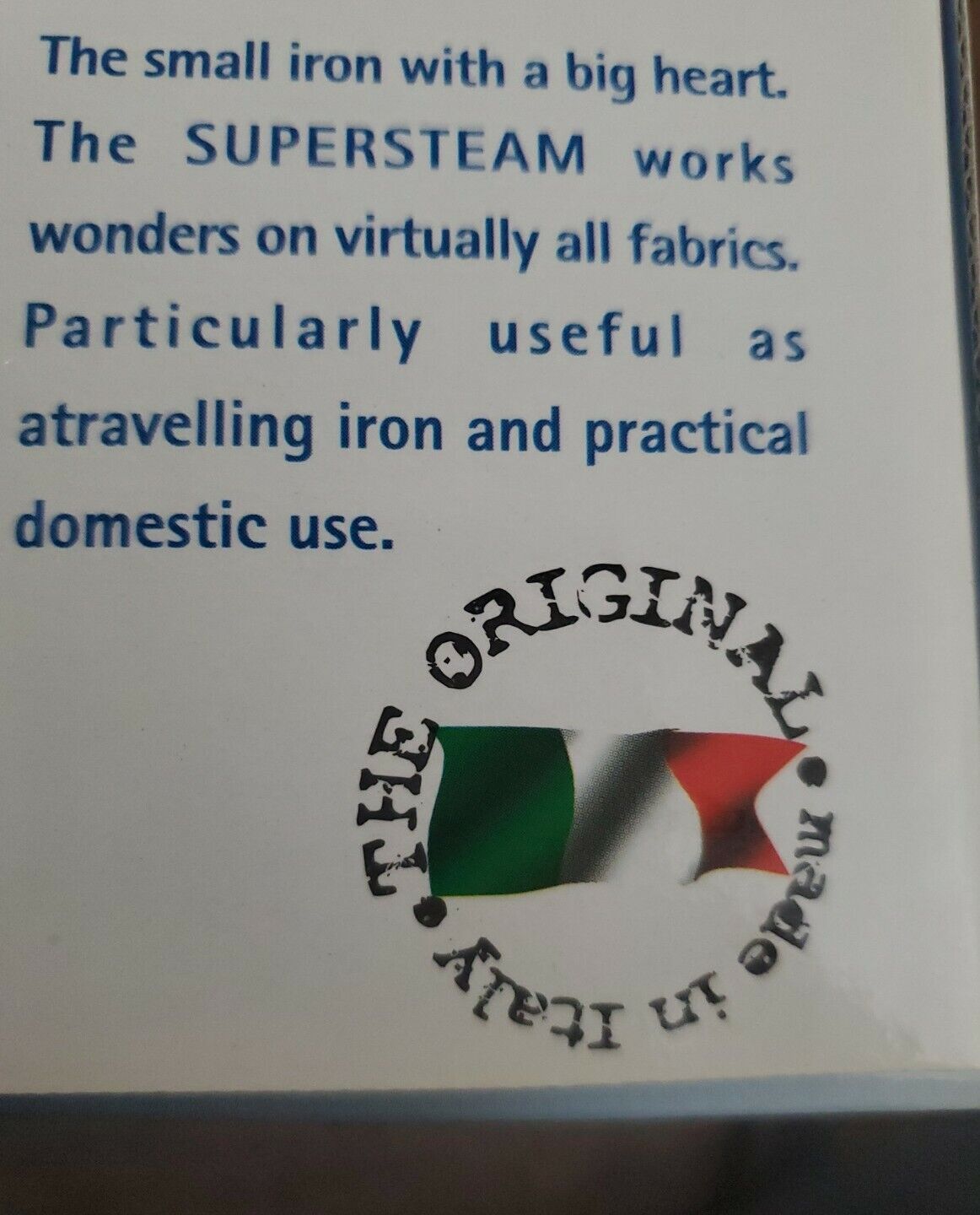 Super Steam By Euro Made In Italy