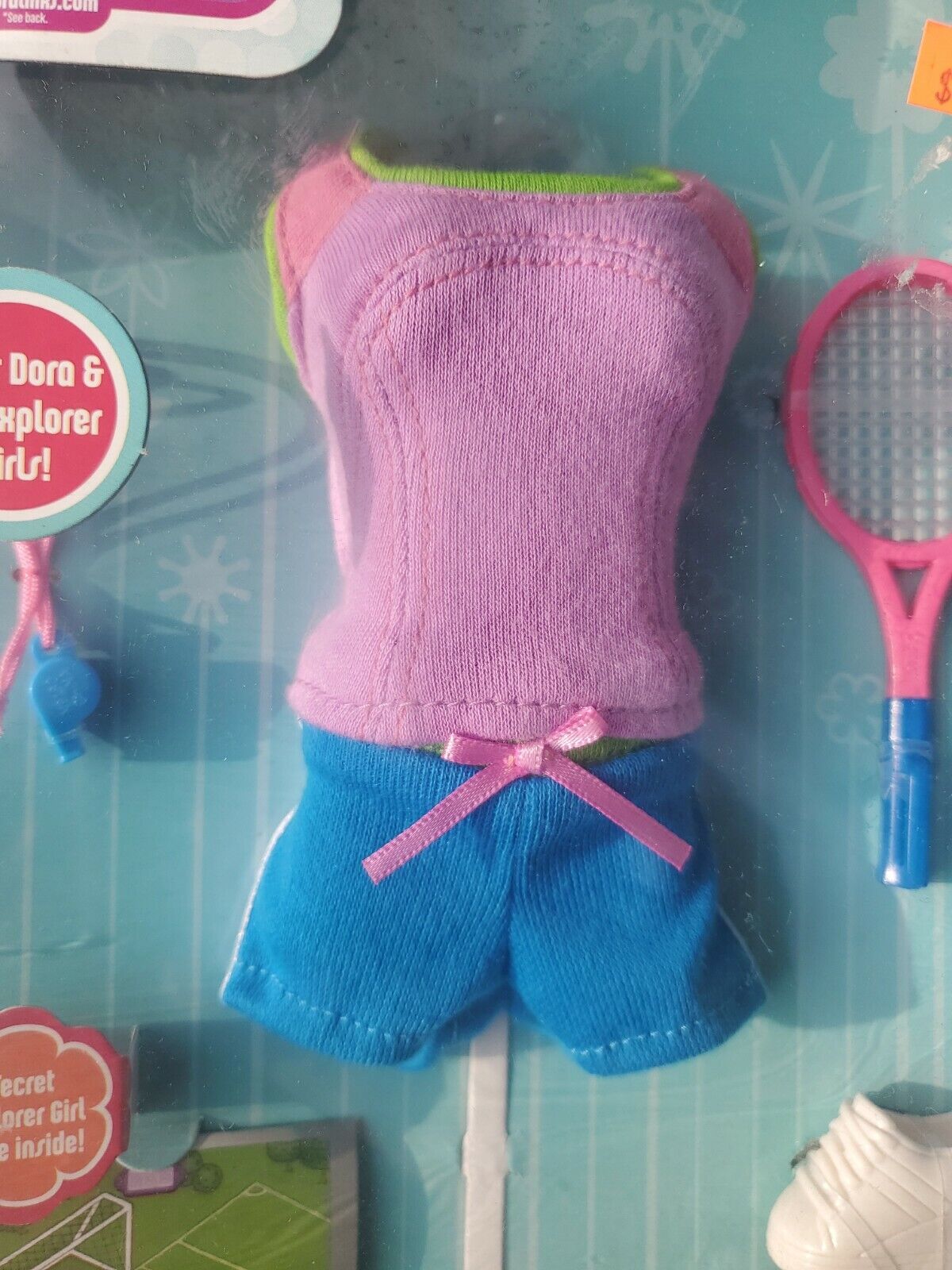 Vintage 2009 Dora Doll Clothes SPORTS STYLE  EXPLORER GIRLS OUTFIT #N9180 Mattel