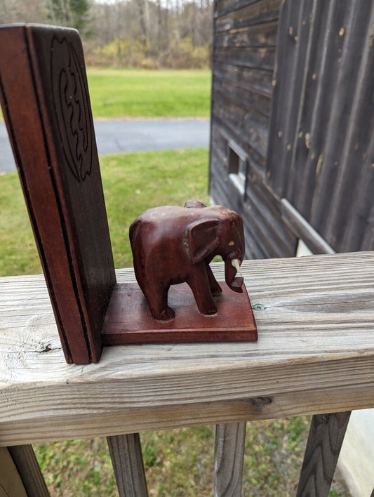 Vintage Elephant Book End