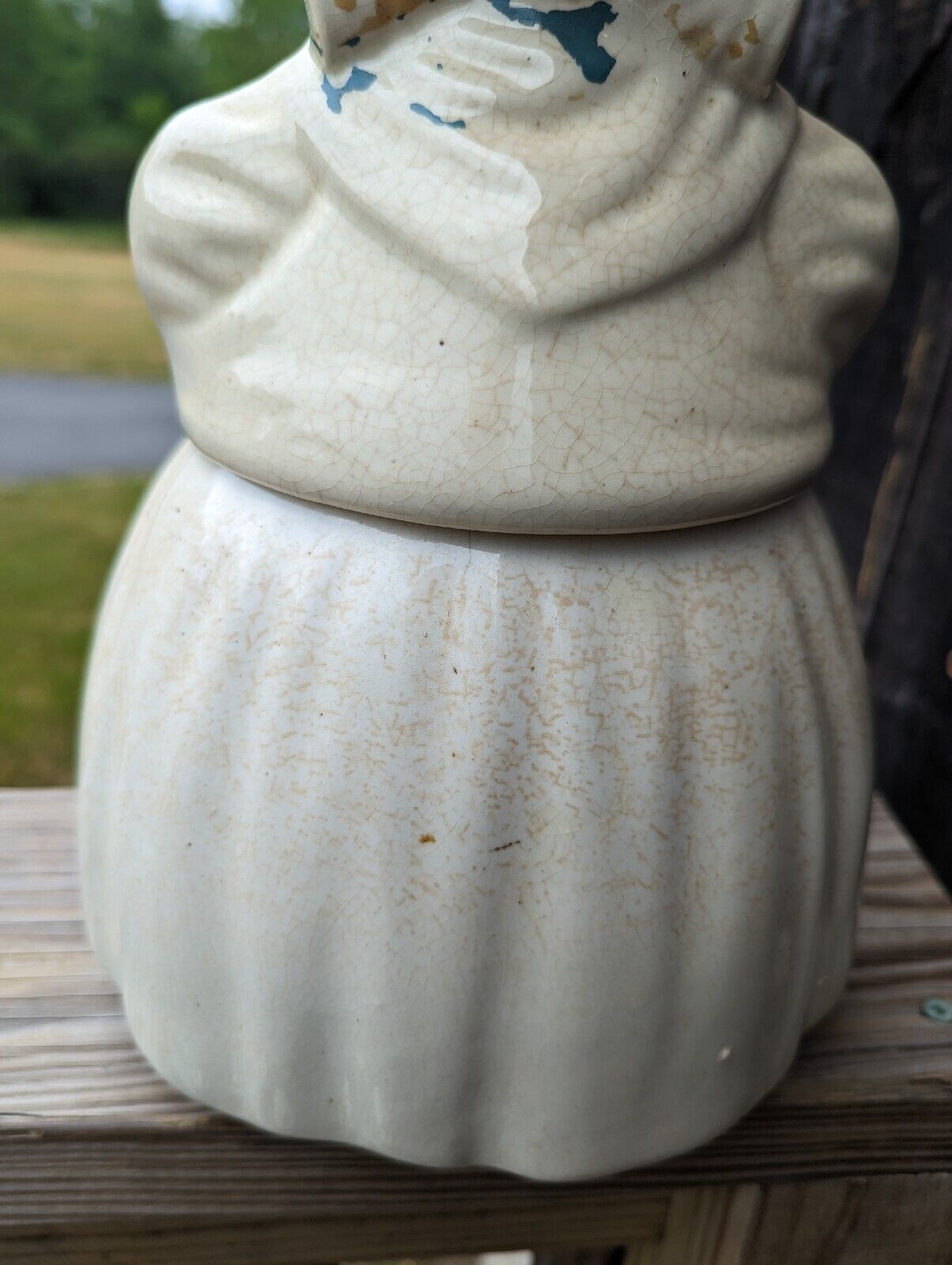 Antique Dutch Girl Cookie Jar