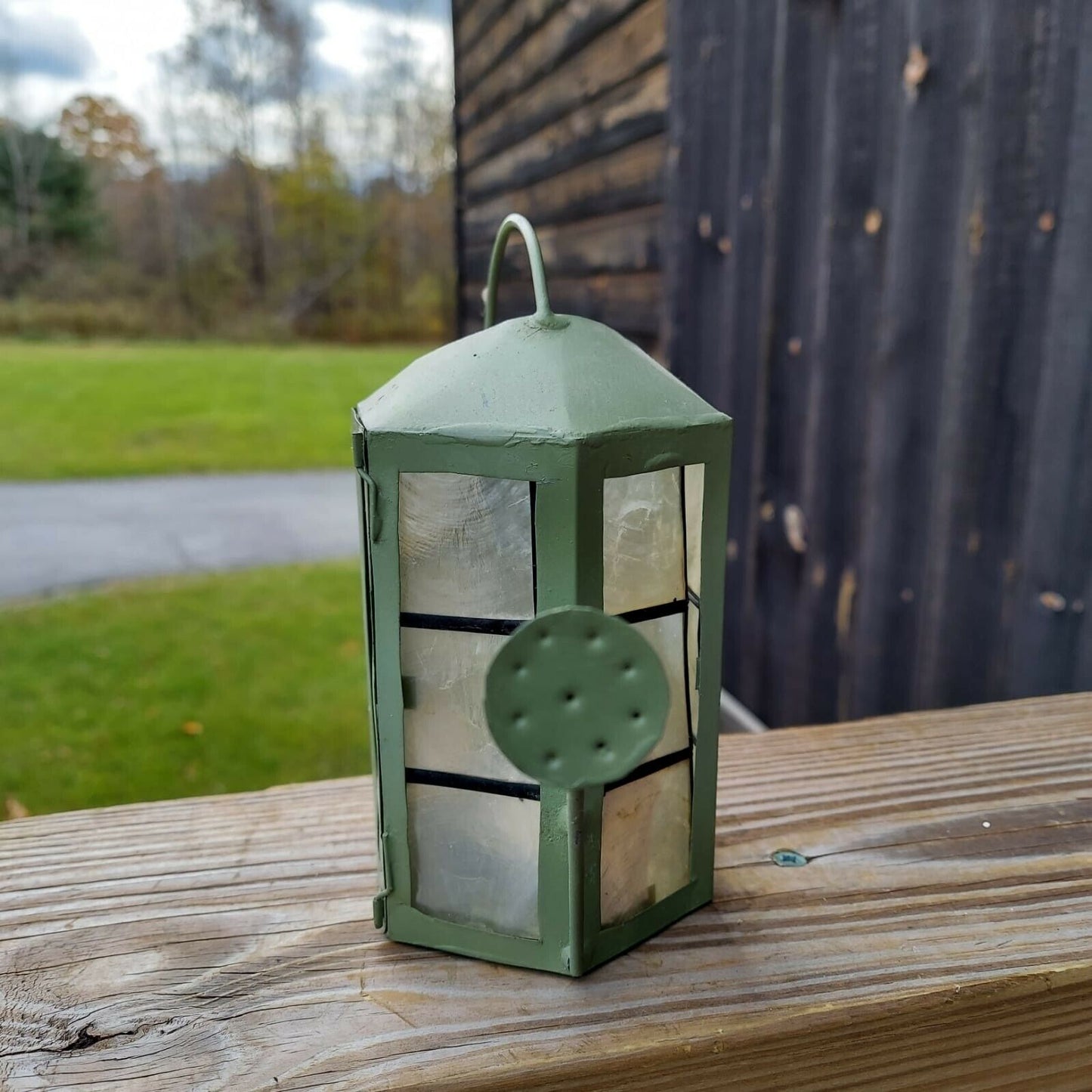 Vintage Garden Metal Lantern