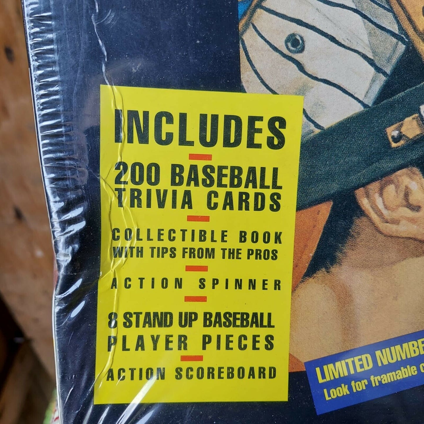 Vtg 91' Classic MLB Trivia Board Game Lmtd Ed No. 19458/100,000 New in box