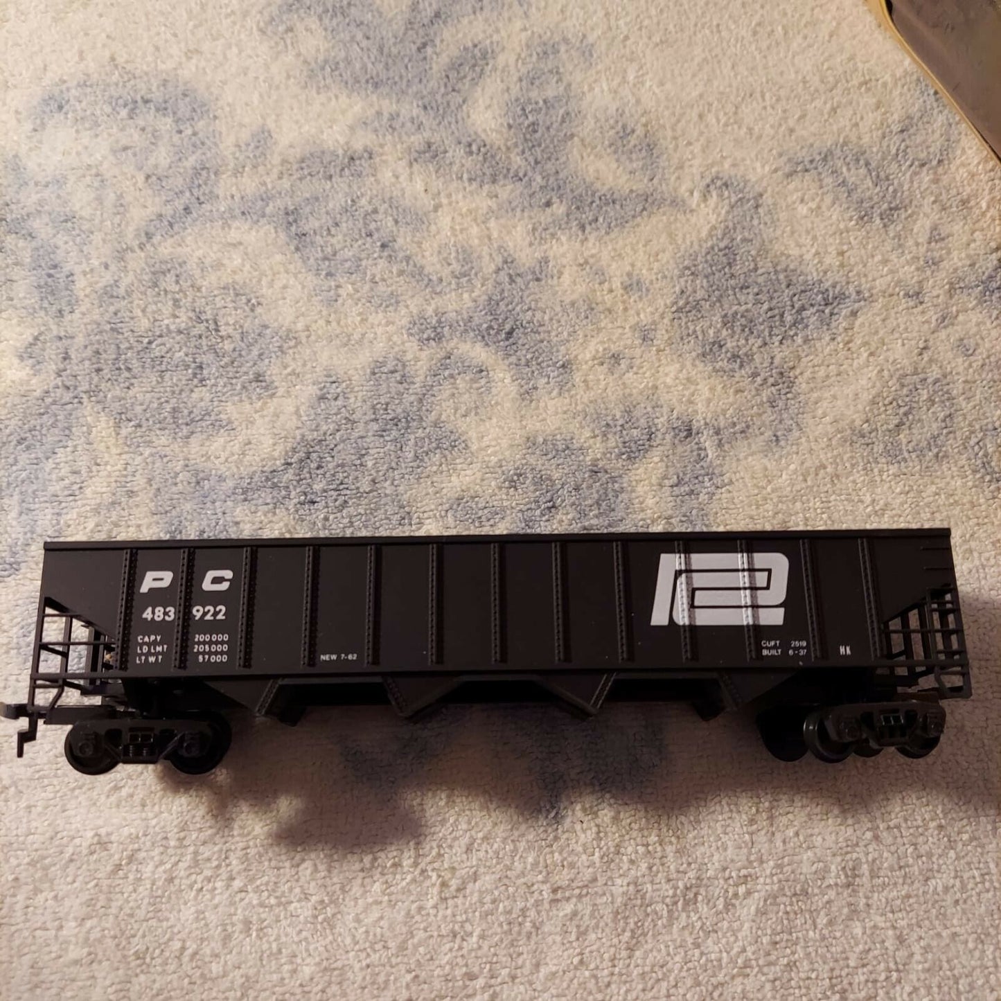 VINTAGE MEHANO HO MODEL PC BOX CAR NO. 483922 FREIGHT CAR