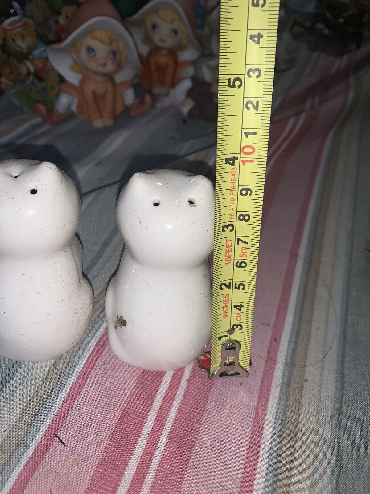 Two Cat Salt And Pepper Shakers