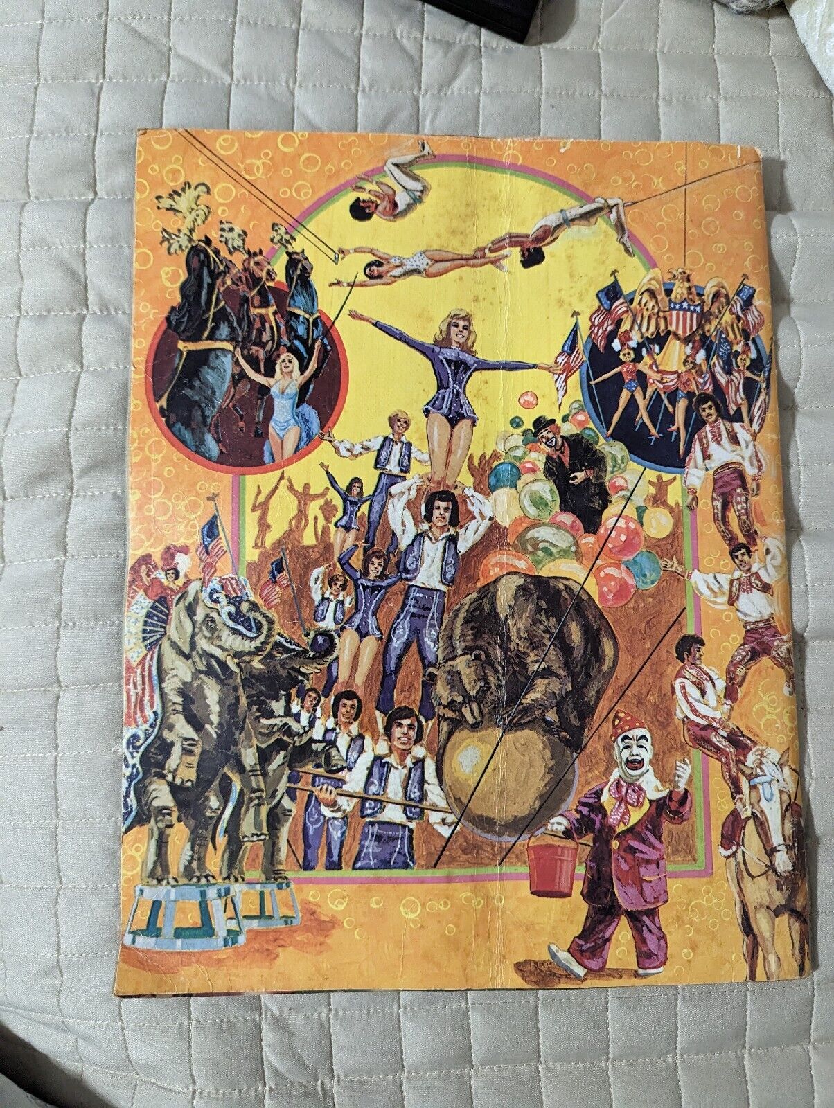 Ringling Bros. and Barnum & Bailey Circus 1976 Vintages Program 106 TH Edition