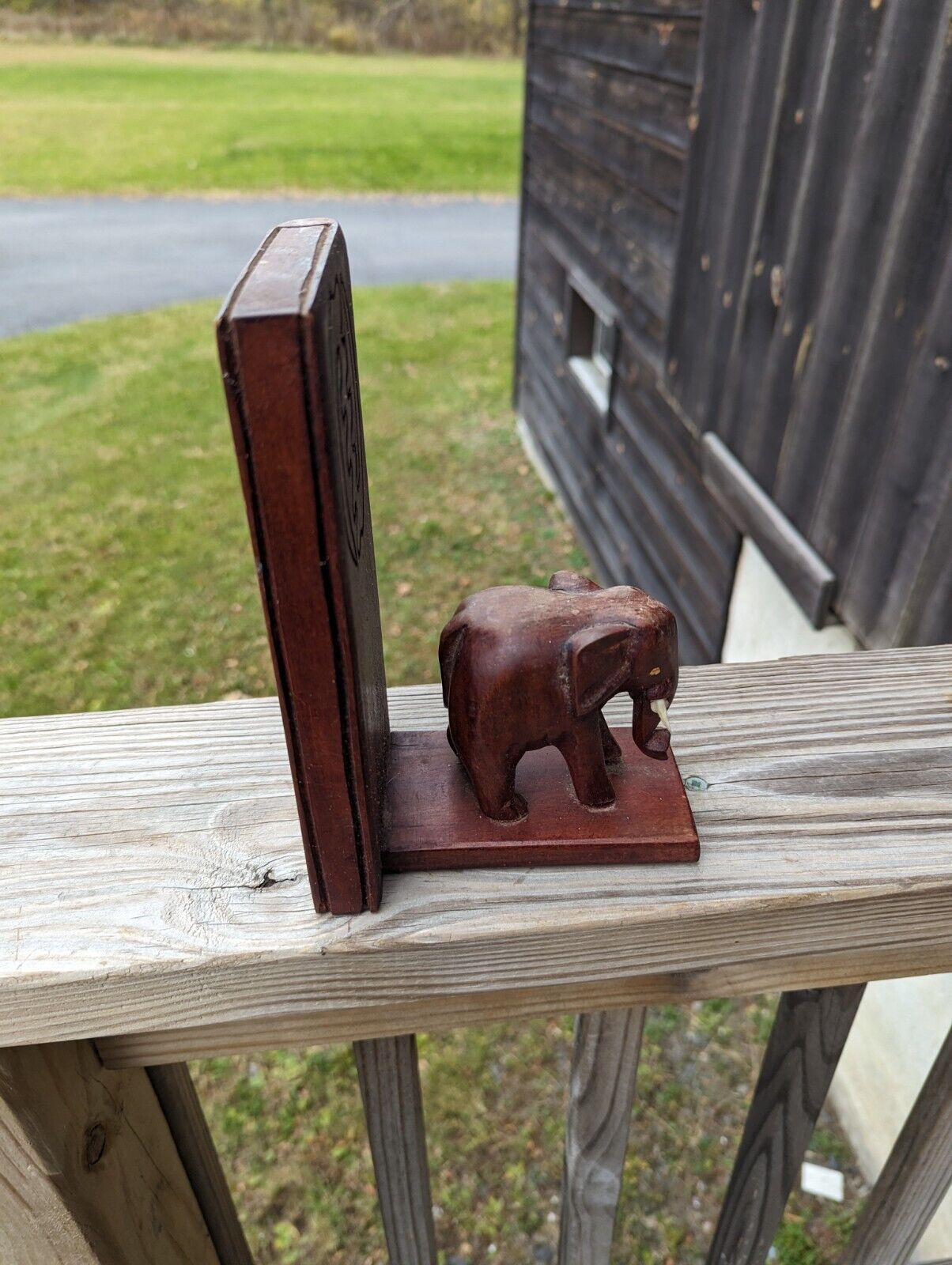 Vintage Elephant Book End