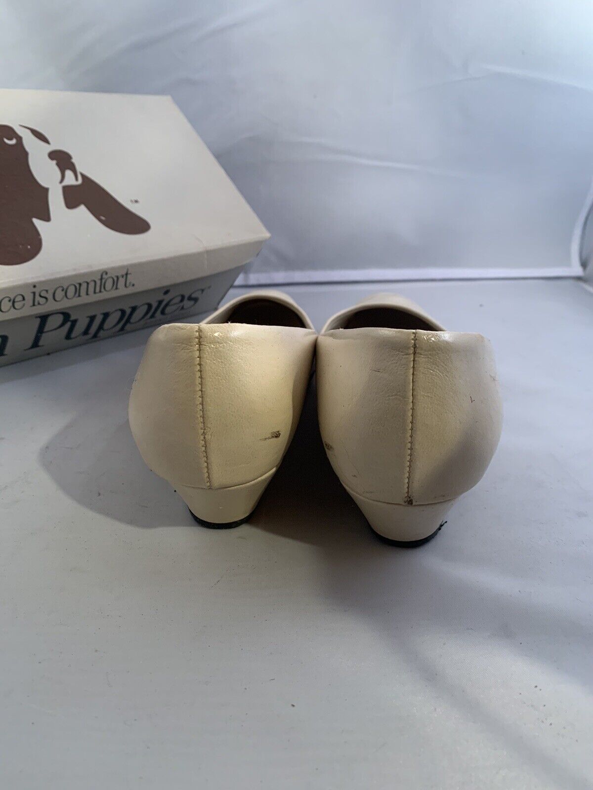 Hush Puppies White Womens Heels 8.5