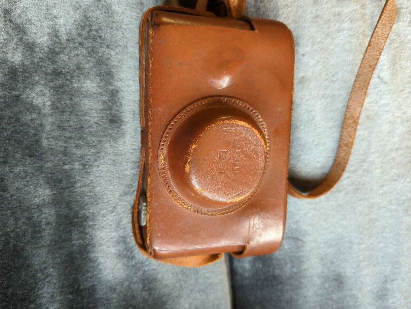 Vintage Argus Cintar 50mm lense Camera In Leather Casing