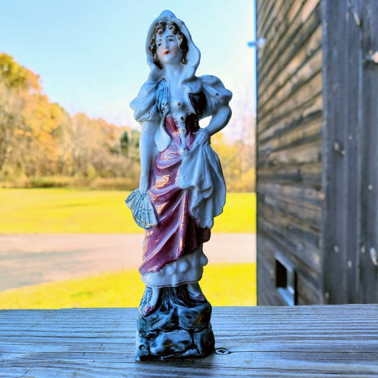 Vintage Victorian Lady Porcelain Figurine