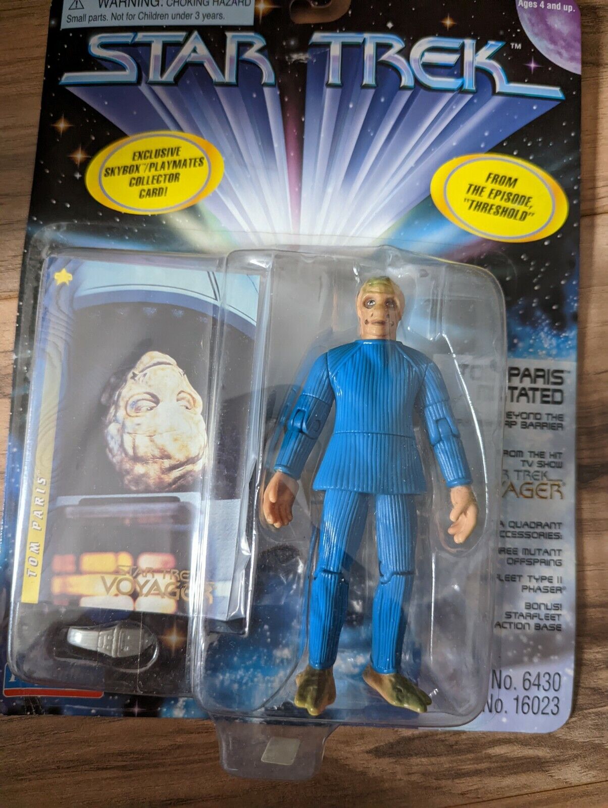 1995 Playmates Star Trek Next Generation Toy Action Figure The Travleler