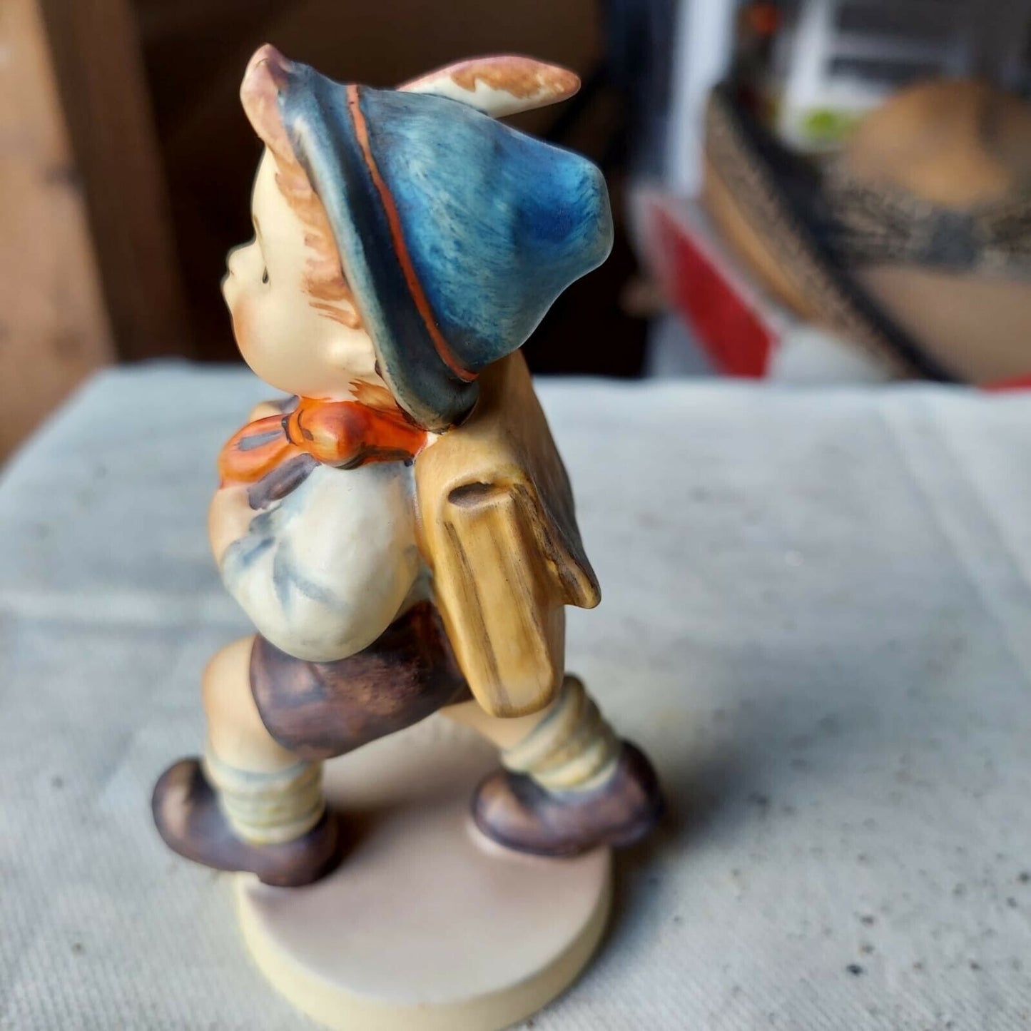 Goebel School Boy Figurine