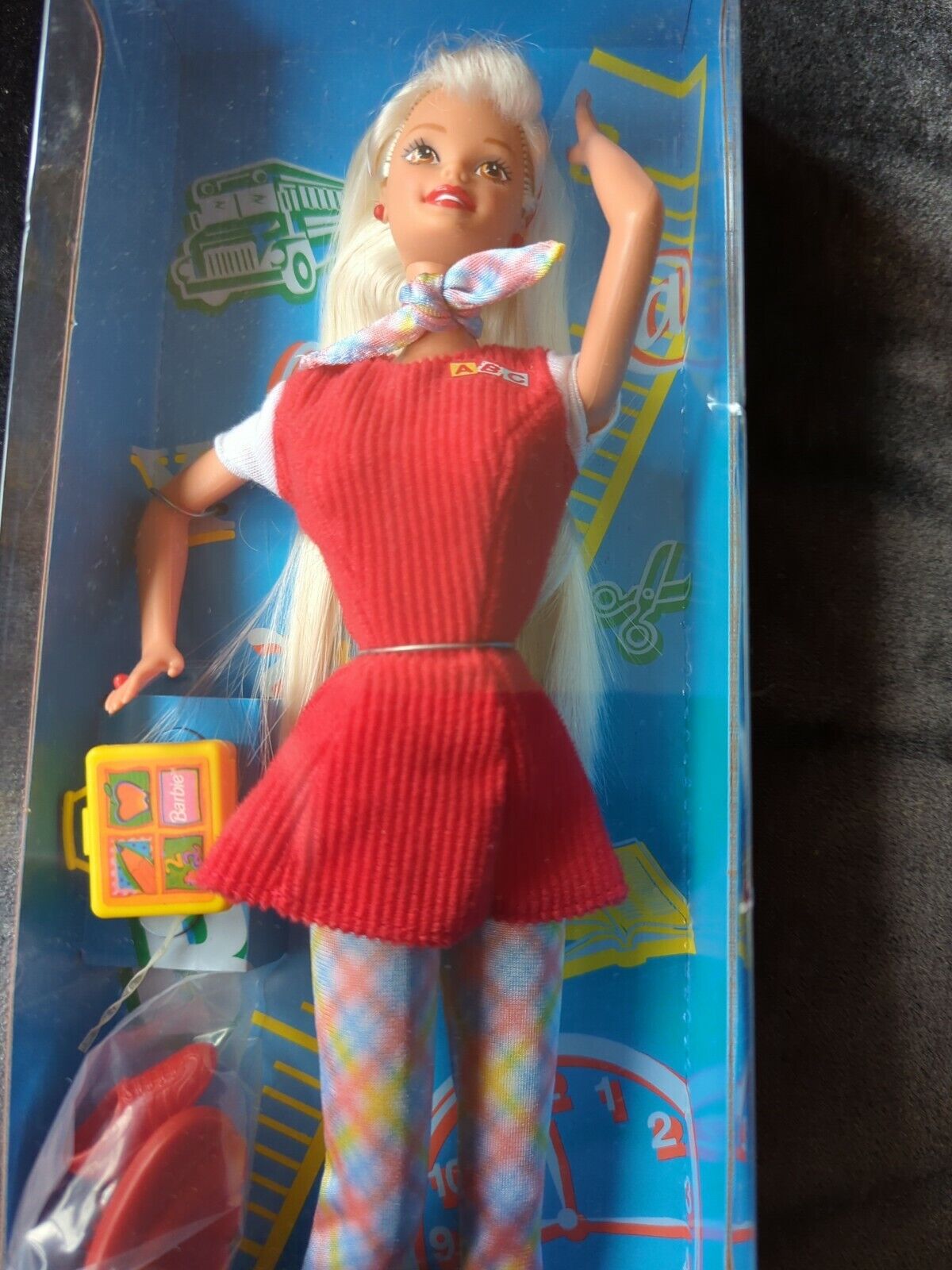 Schooltime Fun Barbie Doll Special Edition 1997 Mattel #18487 Damaged Box