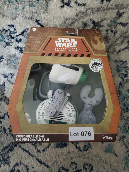 Mattel Star Wars Galaxy's Edge Trading Outpost: D-O Customizable Droid Plush NIB