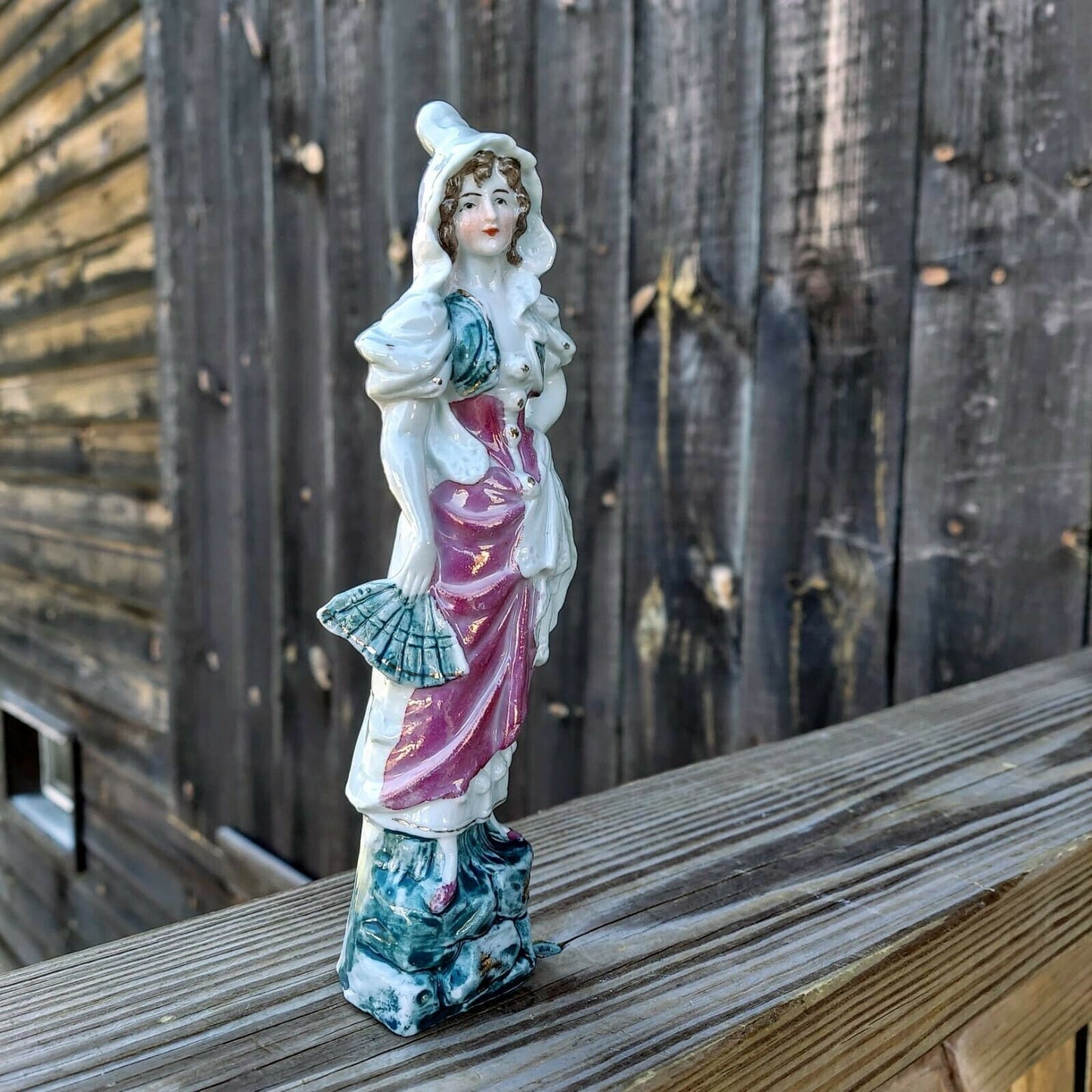 Vintage Victorian Lady Porcelain Figurine