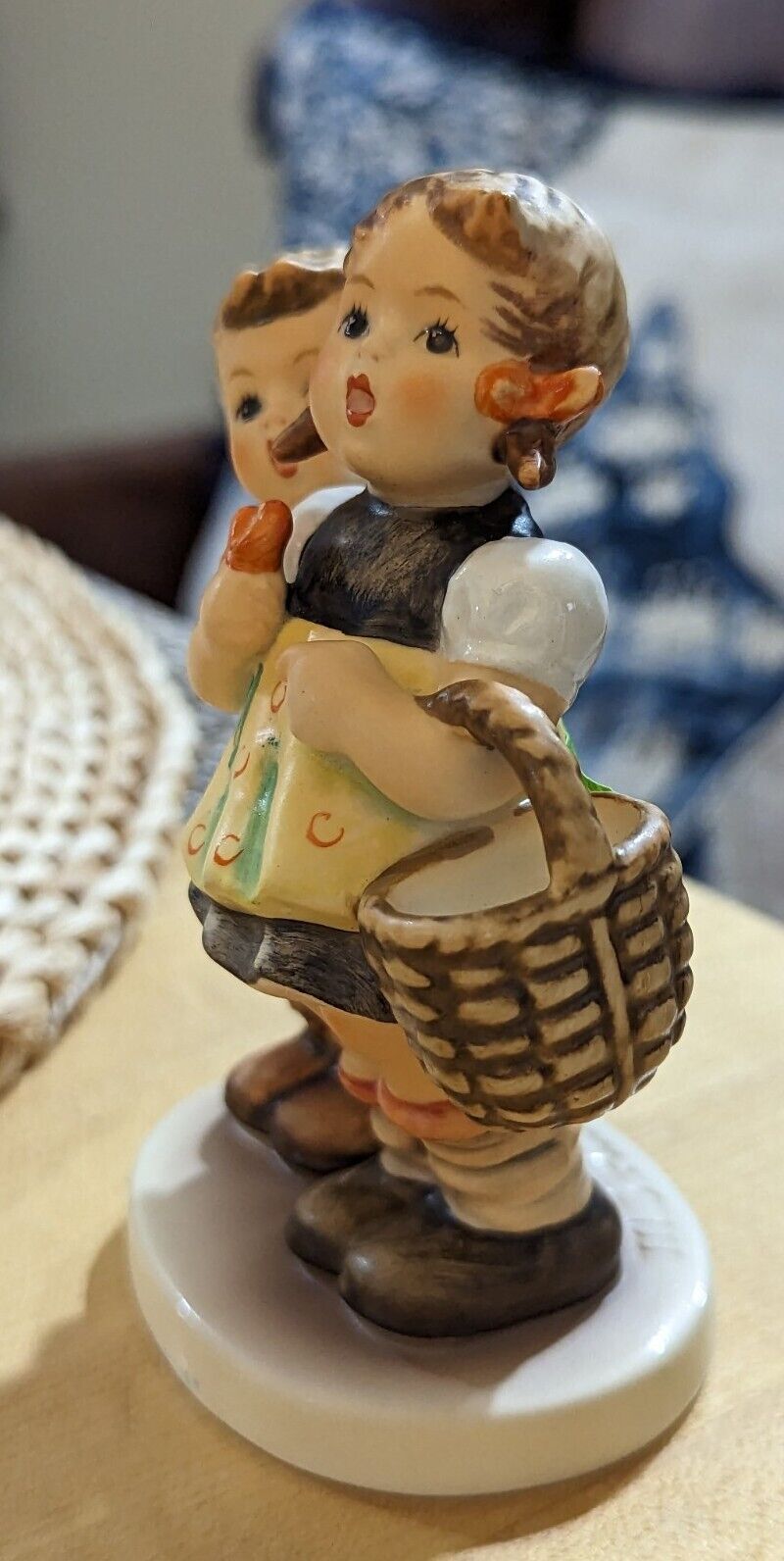 Gobel To Market Figurine 49 3/0 Hummel W Germany 1986