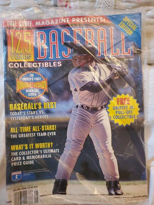 Fall 1994 Tuff Stuff  125 years of baseball sealed.