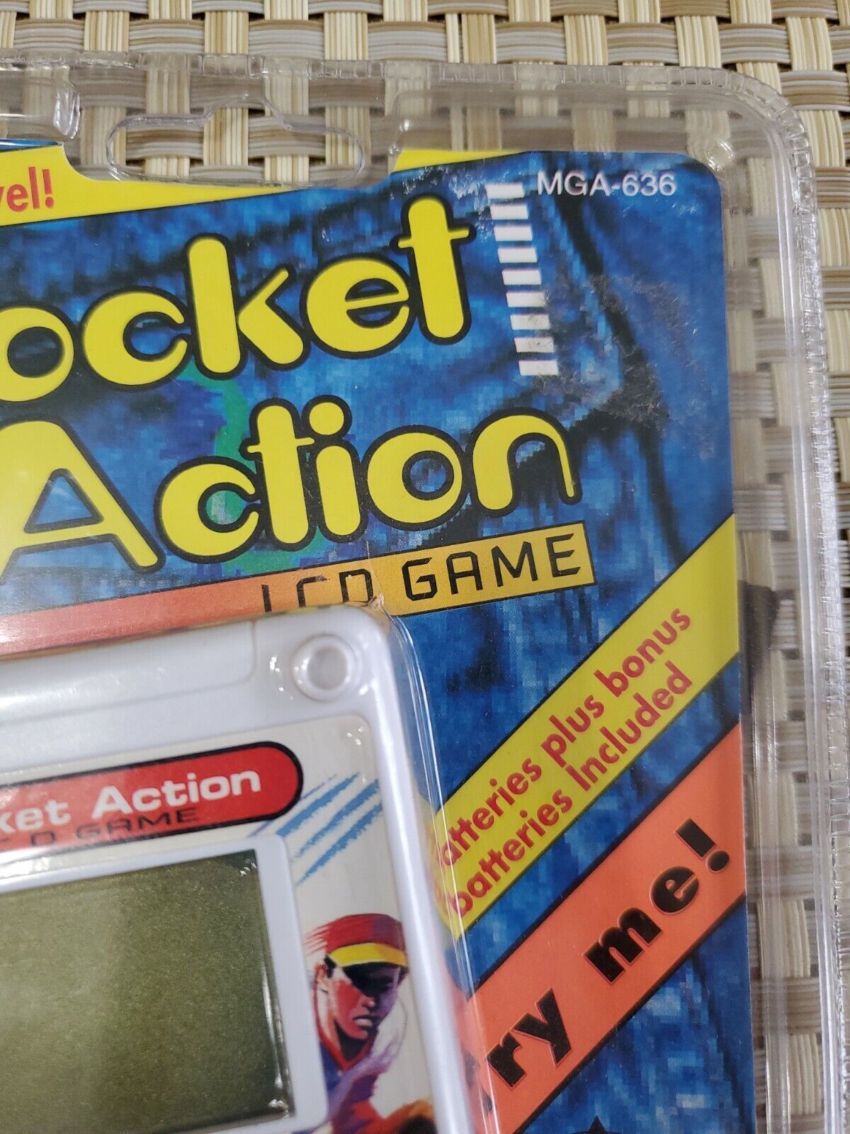 Micro Games Of America Pocket Action Lcd Game Baseball MGA-636