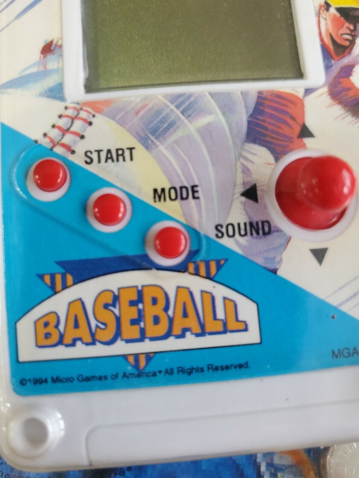 Micro Games Of America Pocket Action Lcd Game Baseball MGA-636