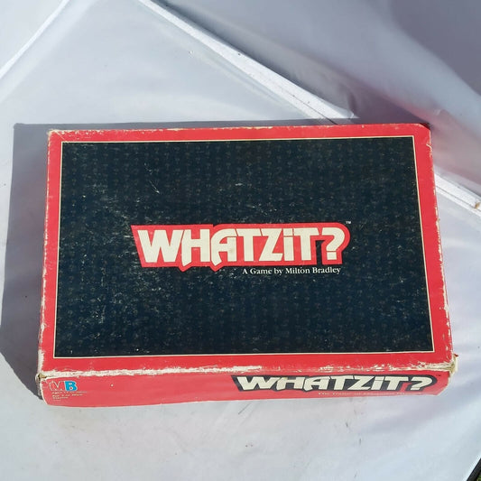 Vintage Milton Bradley Whatzit? Board Game