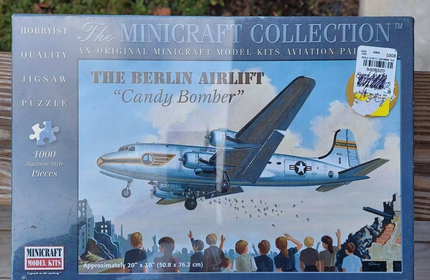 The Minicraft Collection 1000 pc Puzzle The Berlin Airlift "Candy Bomber" New