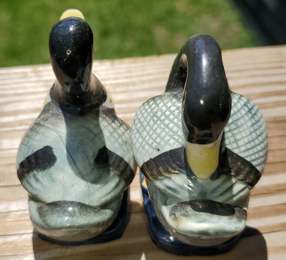 Vintage Geese Salt And Pepper Shakers Made In Occupied Japan