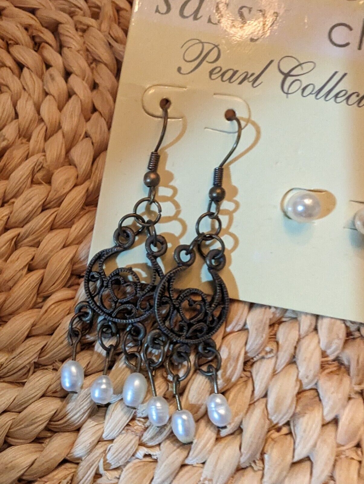 Sassy & Chic Pearl Collection 2 Pairs Of Earrings