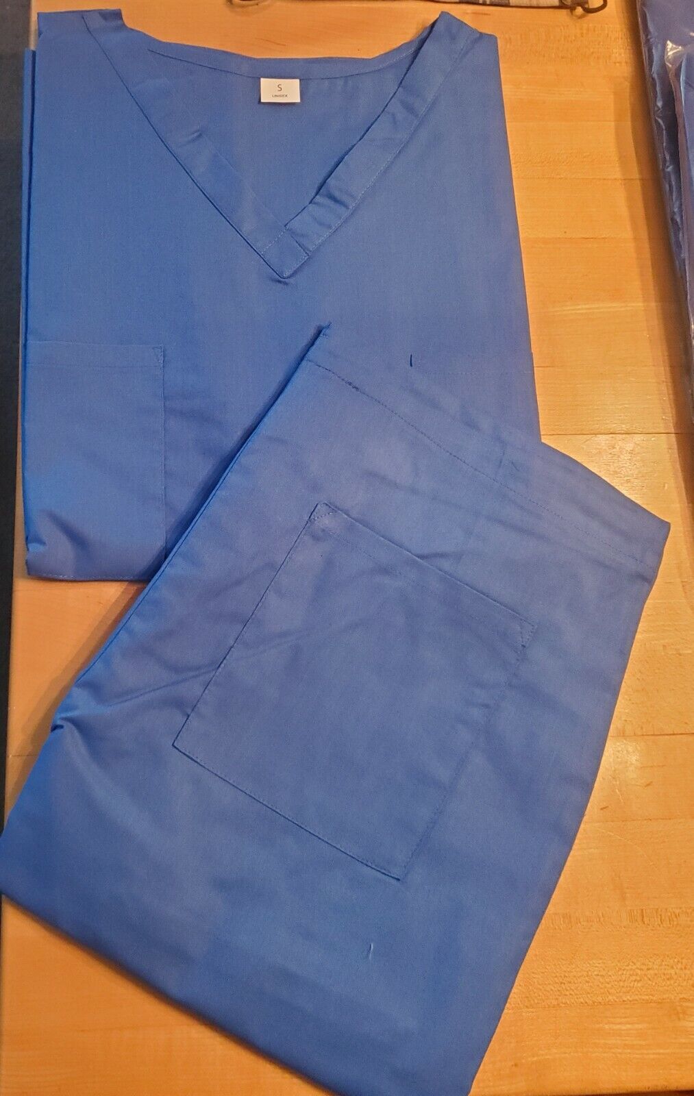 Scrubs Shirt and Pants Set  Royal Blue S,M,L,XL Free Shipping