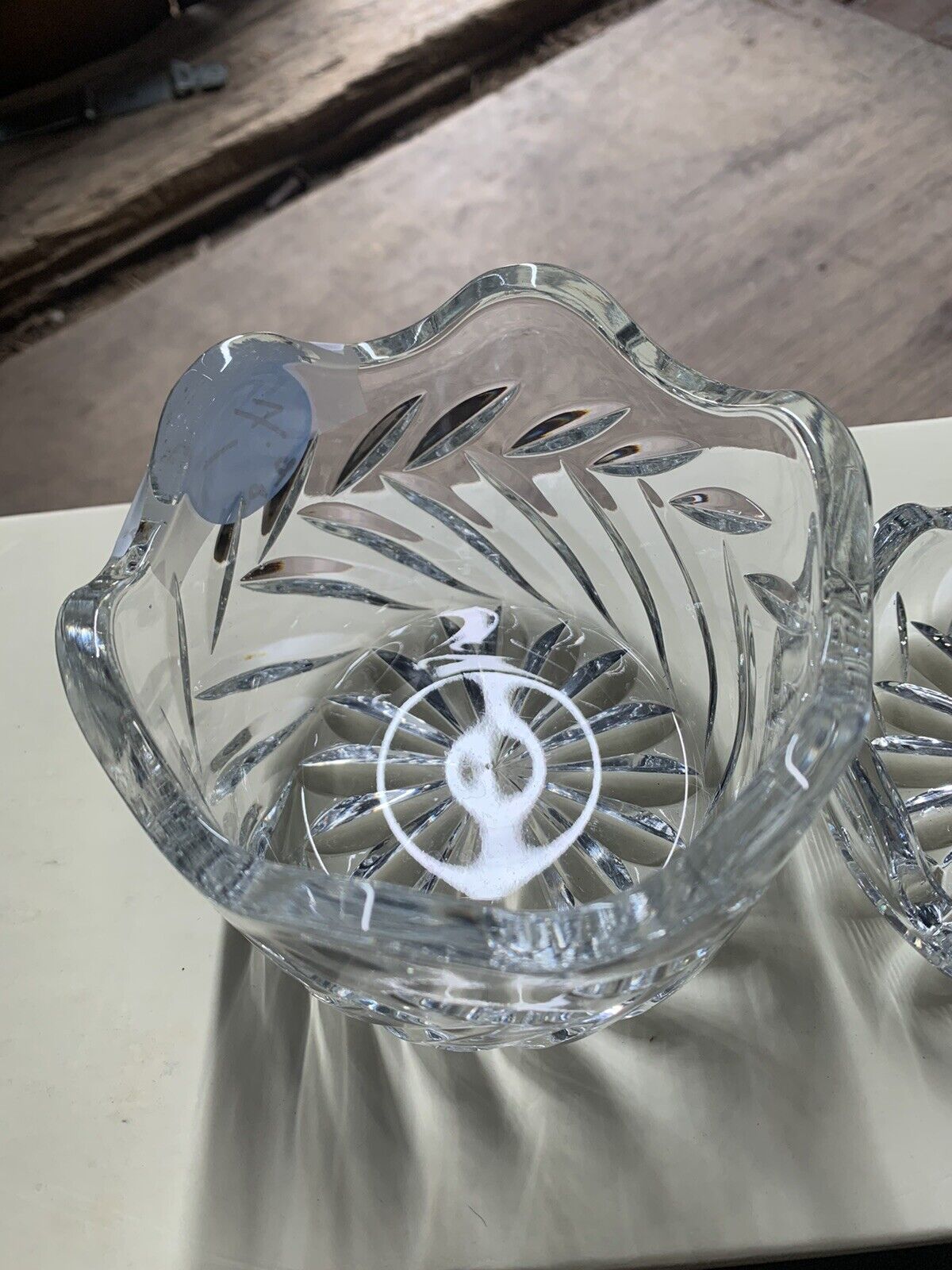 Decorative Art  Glass Bowl set With Lid