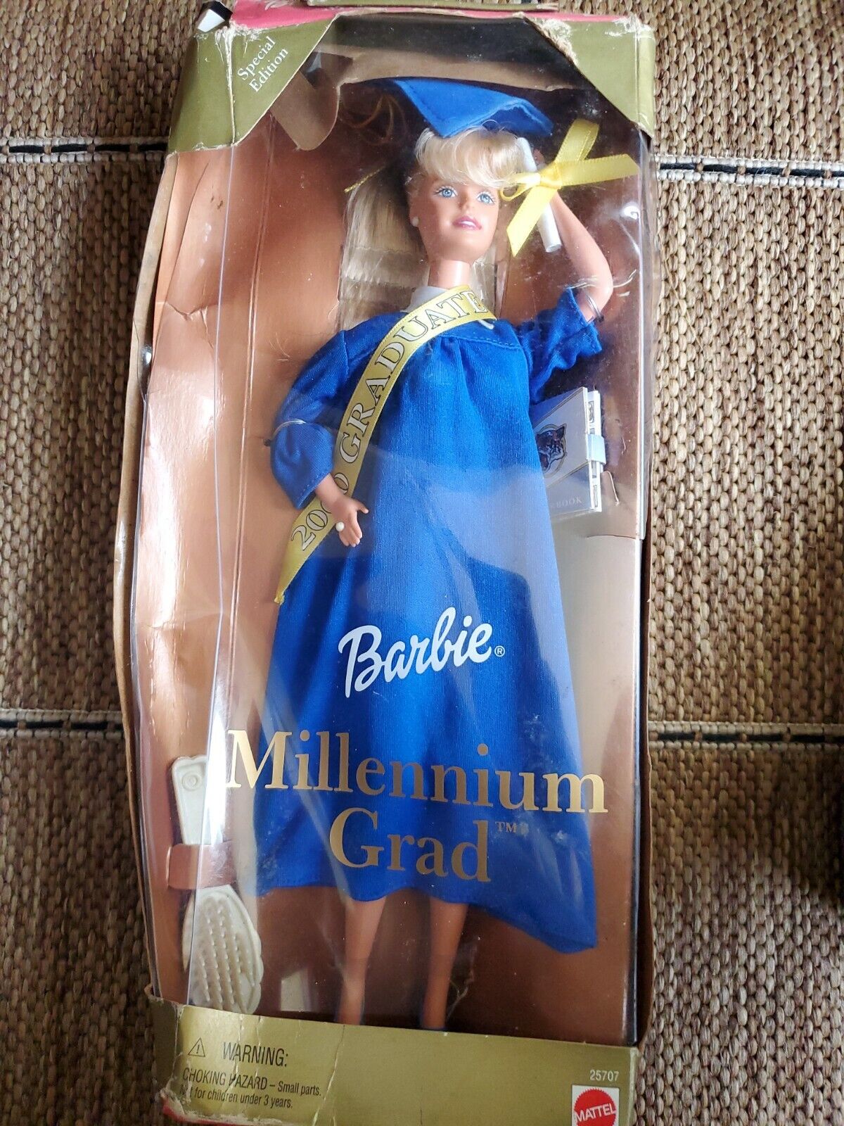 Barbie Millenium Grad New In Banged Up Box