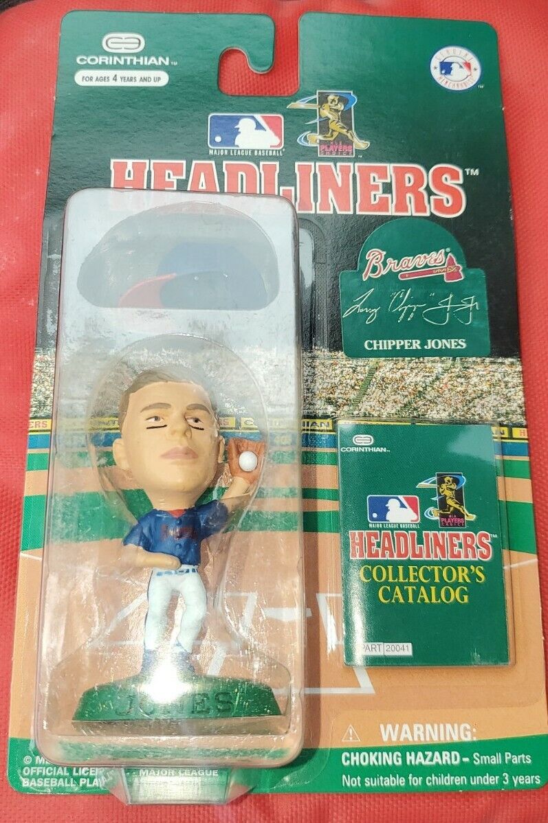 1996 CHIPPER JONES Corinthian Headliners Atlanta Braves 3” MLB Figurine 03002