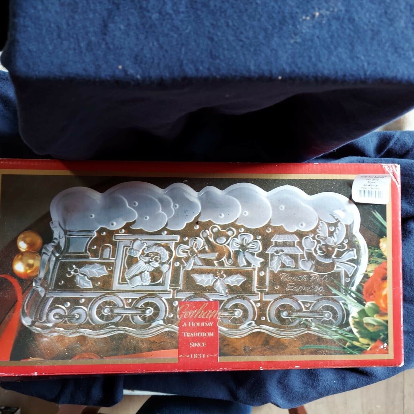 Gorham A Holiday Tradition North Pole Express 13.5" Train Server