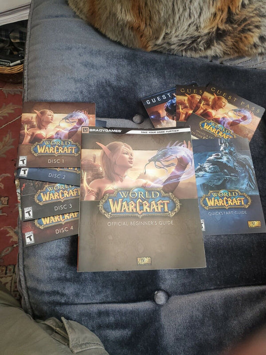 Vintage Blizzard Entertainment World Of WarCraft Computer Game