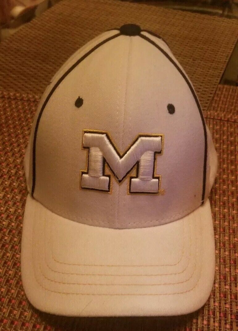 Zephyr NCAA Michigan Cap, White