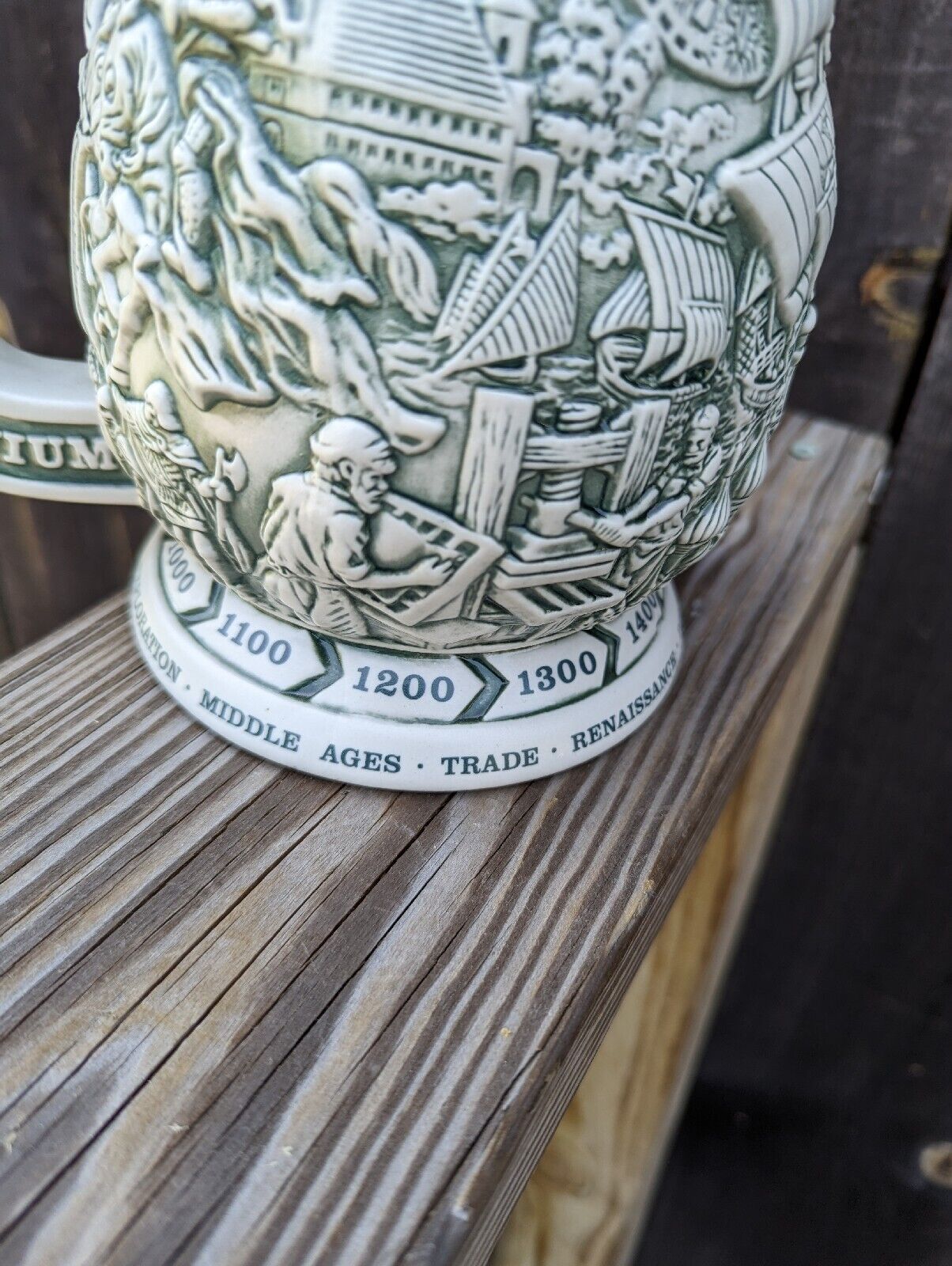 Avon Millennium 1000 Years Of History Collector’s Stein #79661