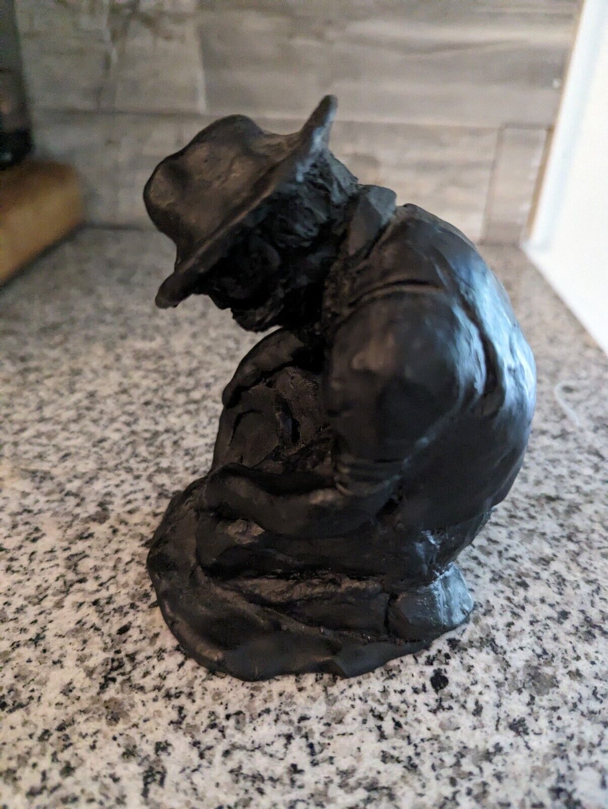 Vintage Made In Canada With Canadian Coal, Old Miner Figure