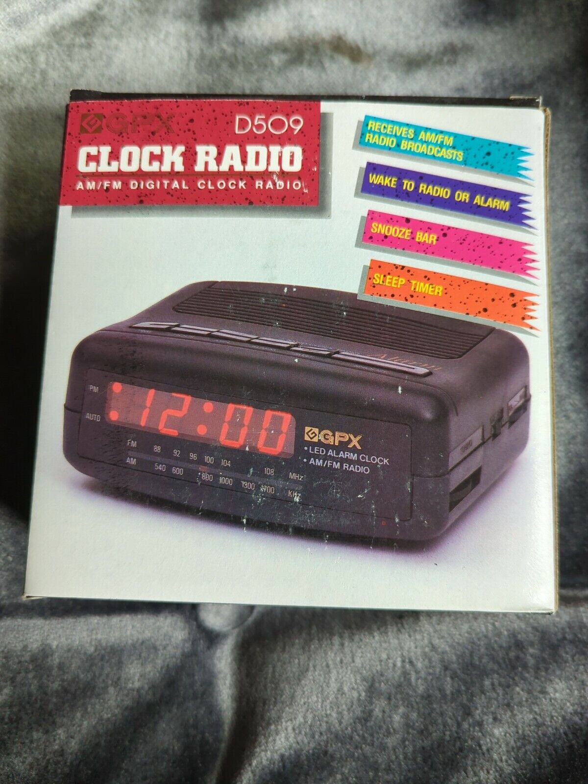 GPX 509D Digital Clock Radio New In Box