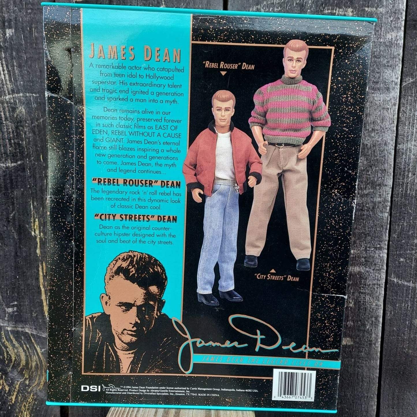 James Dean, City Streets (DSI, 07453) 1993 LImited Edition Doll new in box